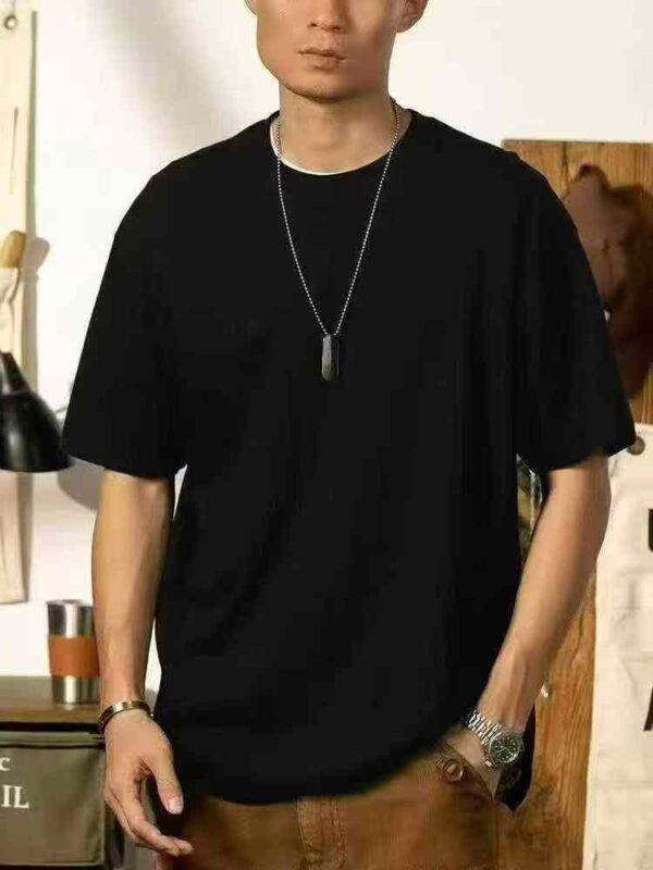 Classic Men's Short Sleeve T-Shirt - Soft Cotton Comfort Fit